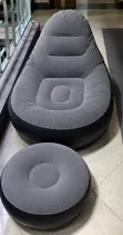 Inflatable Seat with Foot Rest - 3