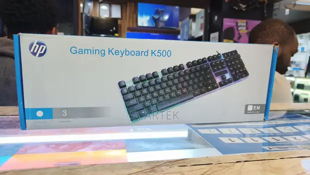 HP K500F Wired USB Gaming Keyboard - 1