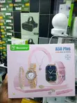 Smartbarry A58 Plus Smartwatch Gift Set with Necklace & Bracelet - 1