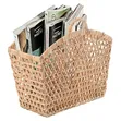 Large Eco-Friendly Handwoven Water Hyacinth Storage Basket - 4