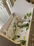 Kitanda Kipya cha Mbao cha Mtoto na Vifaa - 1