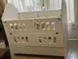 Kitanda Kipya cha Mbao cha Mtoto na Vifaa - 4
