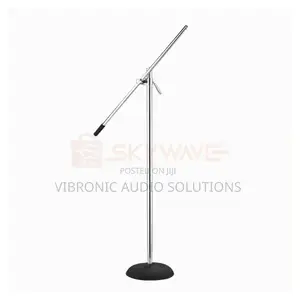 Brand New Chrome Coated Microphone Stand