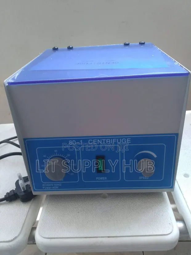 Centrifuge Machine - 4000 RPM, 6 x 20ml Tubes - 1