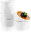 White Ceramic Ramekin Bowl - 4