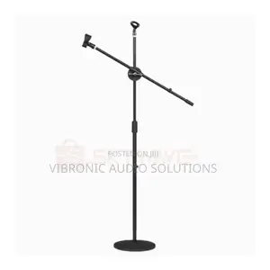 BNK Metallic Round Base Microphone Stand