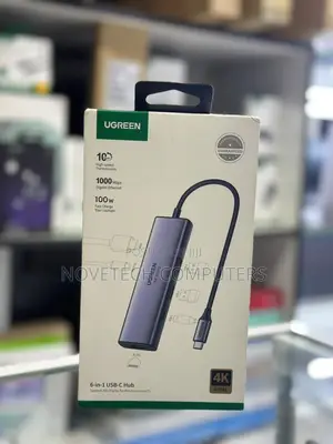 UGREEN CM512 6-in-1 USB-C Hub Adapter