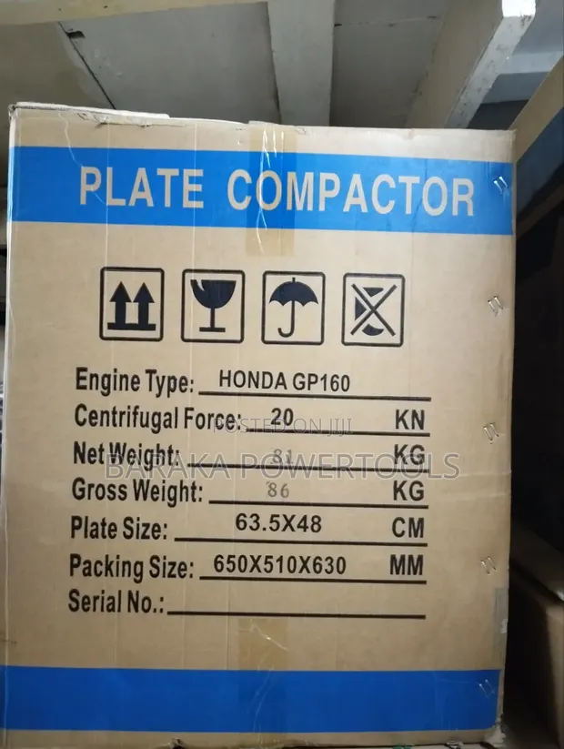 Honda Petrol Plate Compactor - 1