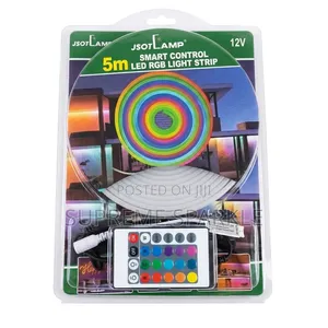 5m 12V RGB LED Strip Light na Remote