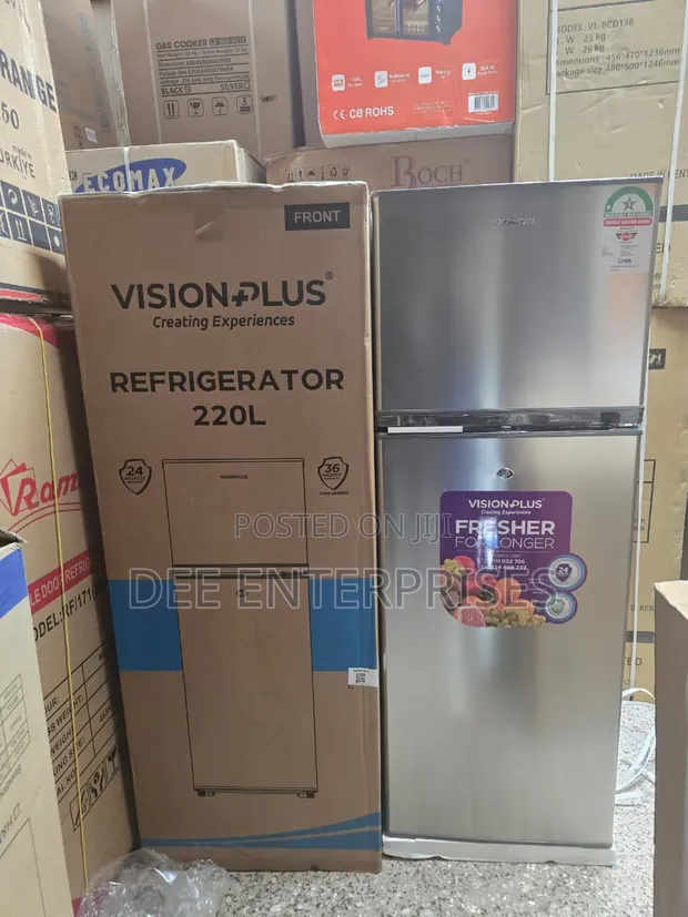 Vision 138 Litres Double Door Refrigerator - 1