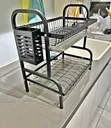 Double Layer Countertop Dish Rack - 2