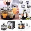 7pc Rotating Spice Rack Set OT-020 - 1