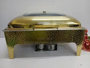 Gold Chafing Dish - 8 Litre