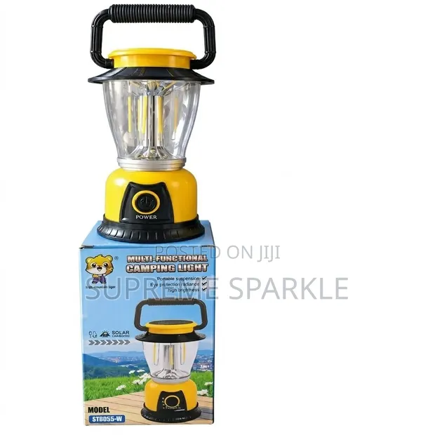 Hurry-bolt HB-V300W Solar Rechargeable Camping Lantern - 1