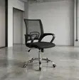 Office Chair: Swivel Mid Backrest Clerical Mesh Chair - 4