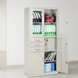 Lockable Office Storage Cabinet with In-Built Safe - 3
