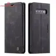 Caseme Leather Flip Case for Samsung Galaxy S10 5G - Black - 1