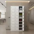 24-Drawer Lockable Office Cabinet - Brand New - 4