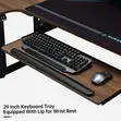 Kikombe cha Kompyuta cha L-Shape cha 1.4m Kinachoweza Kurekebishwa - 4