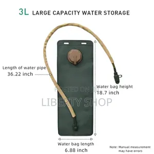 Portable Hydration Water Bladder Backpack Reservoir