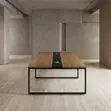 2.4m Executive Boardroom Table - 4
