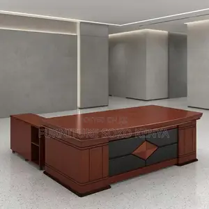 Executive Mahogany Boss Desk - 1.8 Meters