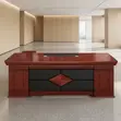 Executive Mahogany Boss Desk - 1.8 Meters - 2