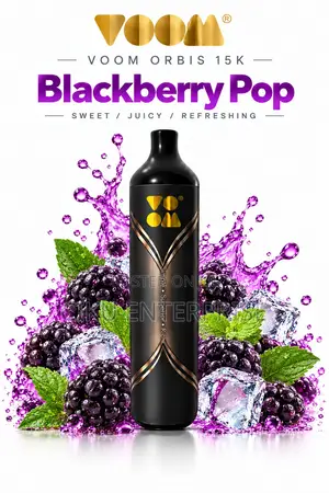 Blackberry Voom Orbis 15000 Puffs Disposable Vape