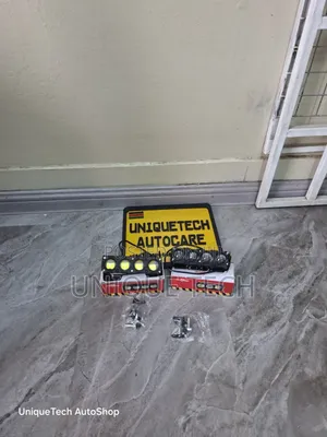 Car & Motorcycle LED Fog Lights - Yellow/White Dual Color