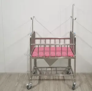 New Stainless Steel Baby Cot