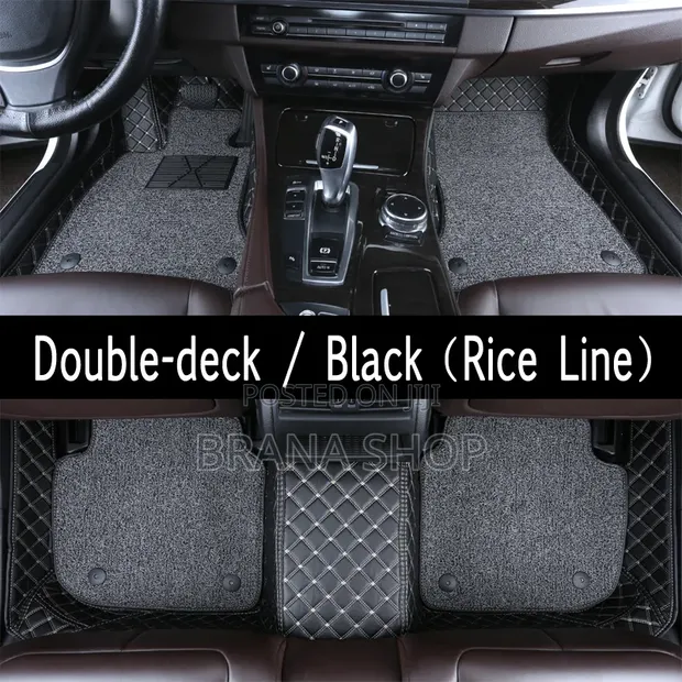 Toyota Wish Custom Floor Mats - Set ya Kisasa ya Familia - 1
