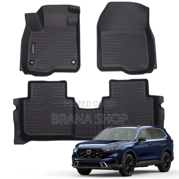 Honda CR-V All-Weather Floor Mats - Set ya Kudumu ya SUV - 1