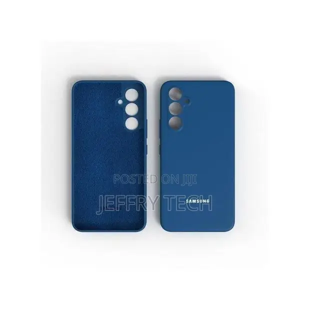 Samsung A37 Blue Original Silicone Heavy Duty Back Cover - 1