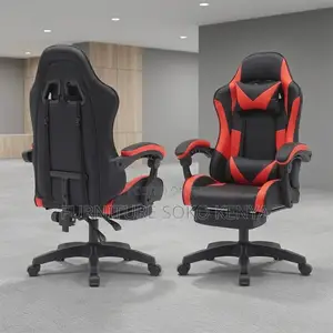 Red-Black Ergonomic Adjustable Gaming Chair
