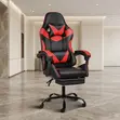 Red-Black Ergonomic Adjustable Gaming Chair - 2