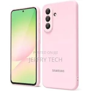 Samsung A37 Silicone Shockproof Back Cover - Pink