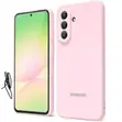 Samsung A37 Silicone Shockproof Back Cover - Pink - 2