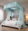 Round Mosquito Net Canopy - Brand New - 1