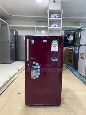 Mika 180 Litres Single Door Refrigerator - Red