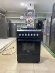 Mika 60x60cm Nyeusi ya Kusimama na Oven ya Umeme - 3