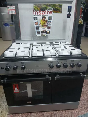 Mika 90x60cm 4+2 Burner Standing Cooker with Electric Oven
