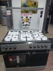 Mika 90x60cm 4+2 Burner Standing Cooker with Electric Oven - 2