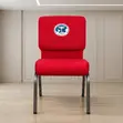 Red Heavy Cushioned Church Event Chairs - 2