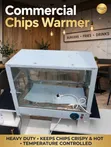 Commercial Heavy Duty Chips Warmer Display - 2