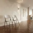 Foldable Patio Gardens Home Office Chair - White - 3