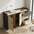 Executive Office Storage Credenza Cabinet - 5