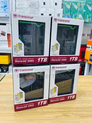 1TB Transcend External Hard Drive