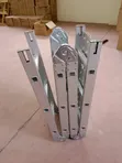 Multipurpose Aluminium Ladder 4x3 Steps - 2