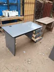 Boss Office Products Dawati la Nyumbani la Kusomea lenye Droo - 2
