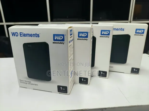 Brand New WD 1TB External Hard Drive - 1